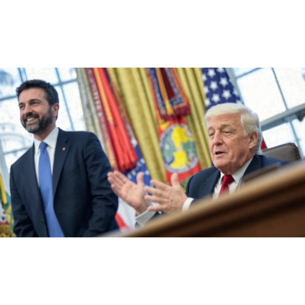 Donald Trump, White House Meeting